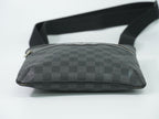 Louis Vuitton LV Thomas Damier Graphite Shoulder Bag Pochette Black Gray — view 3