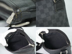 Louis Vuitton LV Thomas Damier Graphite Shoulder Bag Pochette Black Gray — view 8