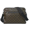 Louis Vuitton LV Torres Monogram Macassar Shoulder Bag Brown Black