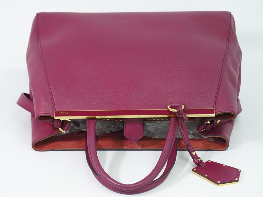 Fendi Tou Jours 2-Way Shoulder Bag Leather Pink — view 5
