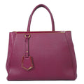Fendi Tou Jours 2-Way Shoulder Bag Leather Pink
