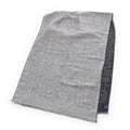 Hermes Cashmere Silk Horse Tack Pattern Large Shawl Scarf Gray