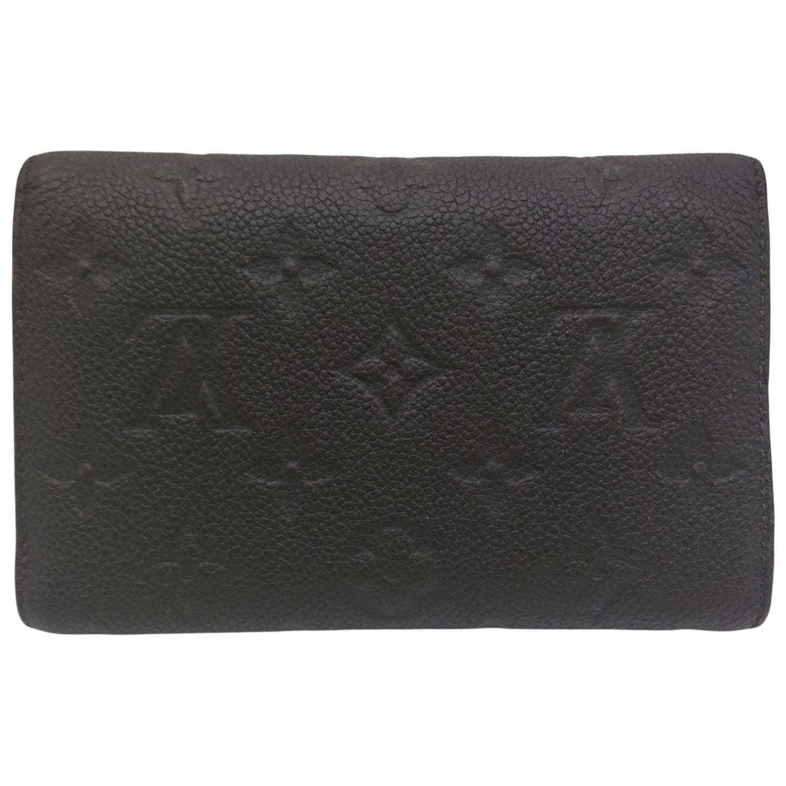 Louis Vuitton Portefeuille Curilles Compact Empreinte Brown Tail Trifold Wallet — view 2