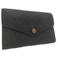 Louis Vuitton Portefeuille Curilles Compact Empreinte Brown Tail Trifold Wallet