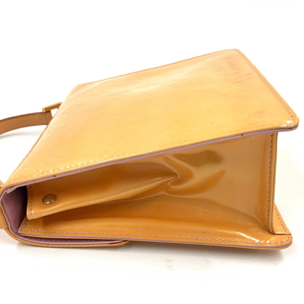 Louis Vuitton Monogram Vernis Spring Street Tote Yellow Delivery As — view 8