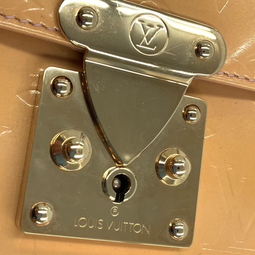 Louis Vuitton Monogram Vernis Spring Street Tote Yellow Delivery As — view 3