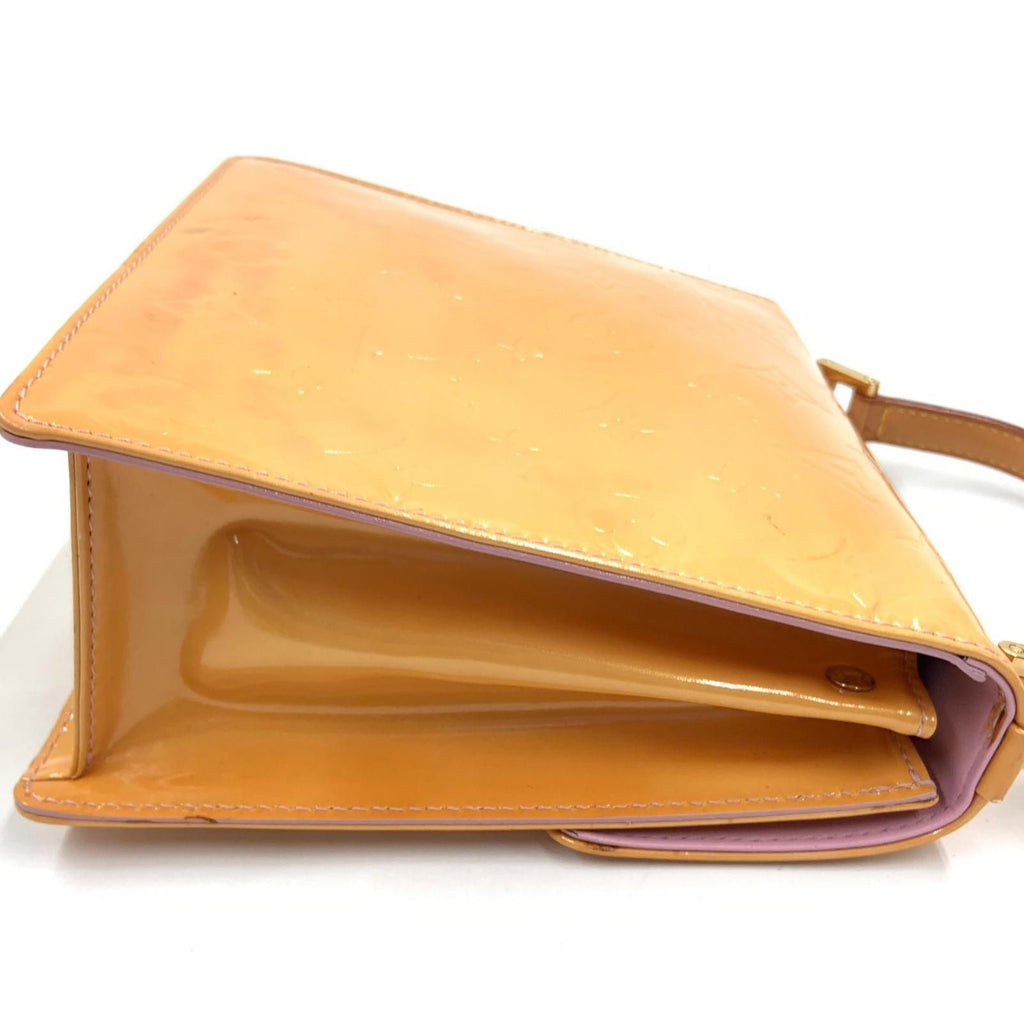 Louis Vuitton Monogram Vernis Spring Street Tote Yellow Delivery As — view 7