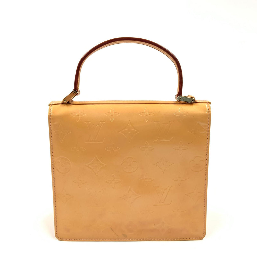 Louis Vuitton Monogram Vernis Spring Street Tote Yellow Delivery As — view 2