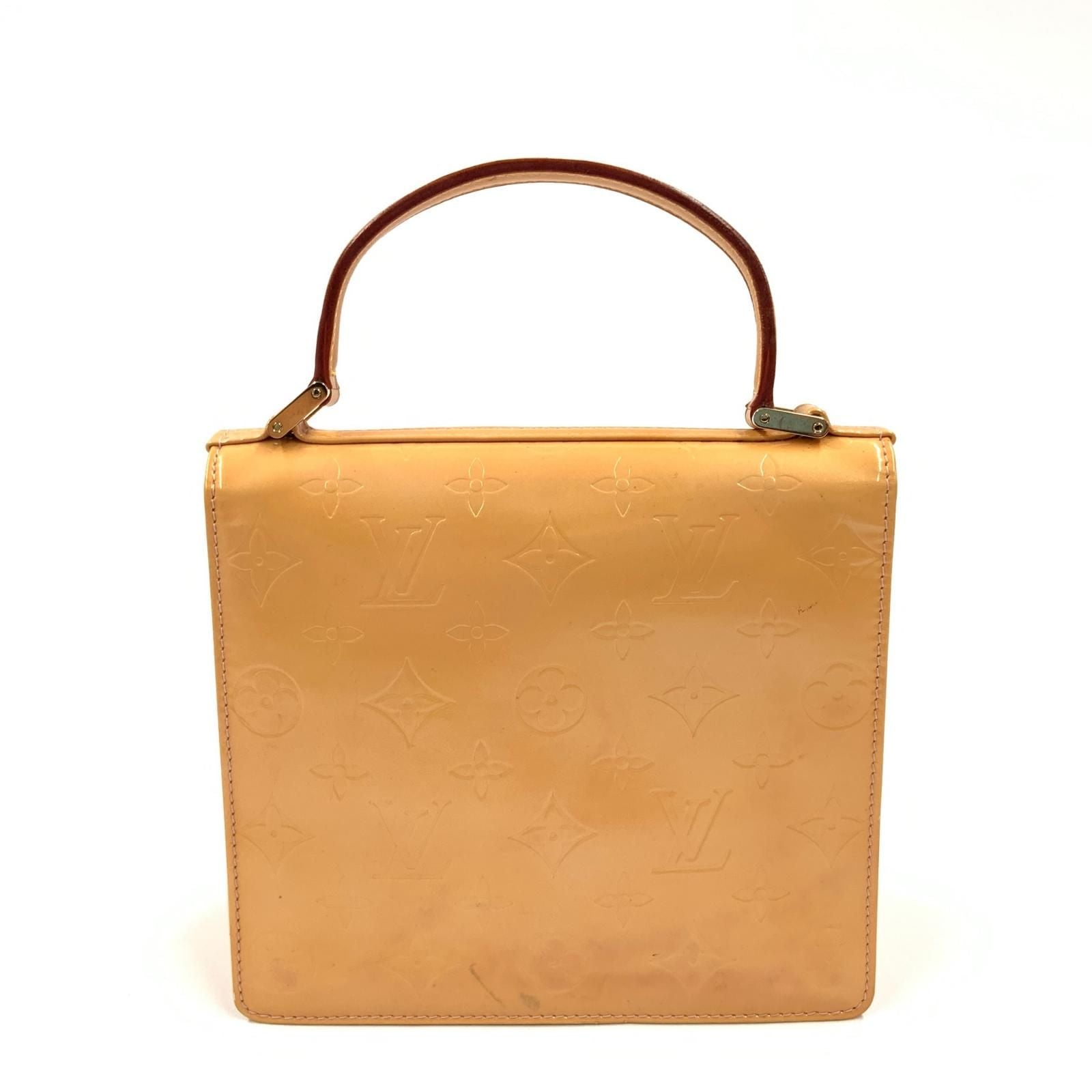 Louis Vuitton Monogram Vernis Spring Street Tote Yellow Delivery As — view 2