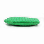 Bottega Veneta Midi Amturn Pouch Green Leather Shoulder — view 5
