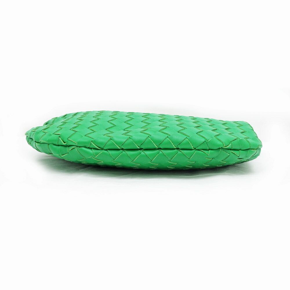 Bottega Veneta Midi Amturn Pouch Green Leather Shoulder — view 5
