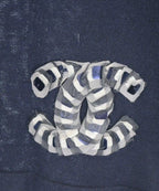 Chanel Knit Sweater Navy — view 7