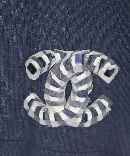 Chanel Knit Sweater Navy — view 7