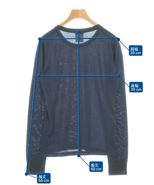 Chanel Knit Sweater Navy — view 8