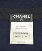 Chanel Knit Sweater Navy — view 3