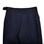 Hermes Series Button Pants Dark Navy 38 Trousers — view 3