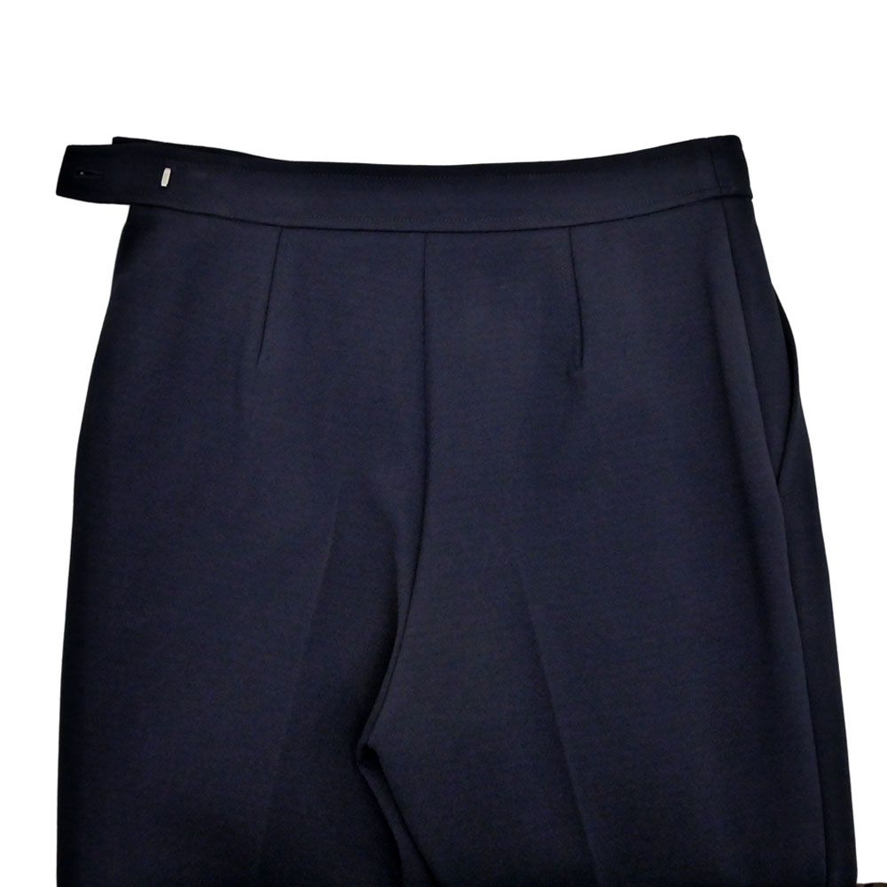 Hermes Series Button Pants Dark Navy 38 Trousers — view 3