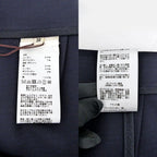 Hermes Series Button Pants Dark Navy 38 Trousers — view 8