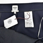 Hermes Series Button Pants Dark Navy 38 Trousers — view 7