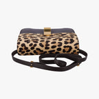 Celine Classic Box Leopard Dark Brown Box Calf Hair Shoulder — view 8