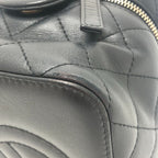 Chanel Shoulder Bag CC Logo Lambskin Black — view 6