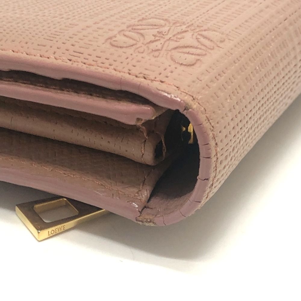 Loewe Wallet Anagram Logo GG Canvas Beige — view 6