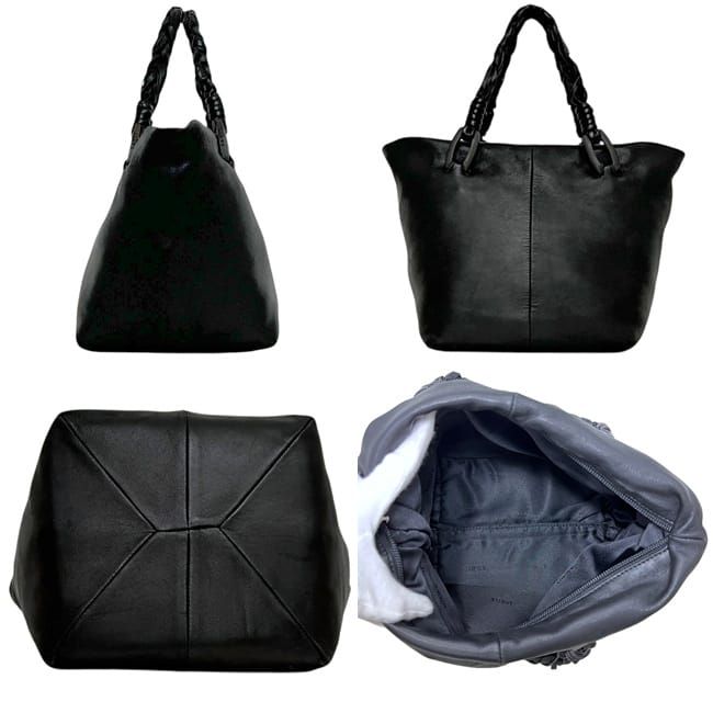 Loewe Handbag 10 Nappa Leather Black Vintage — view 2