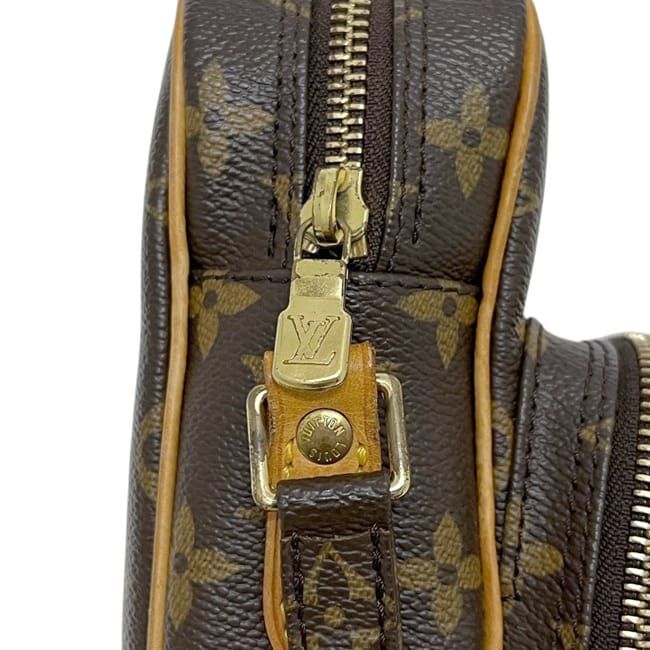 Louis Vuitton Shoulder Bag Amazon Crossbody Monogram Canvas Vachetta Leather — view 7