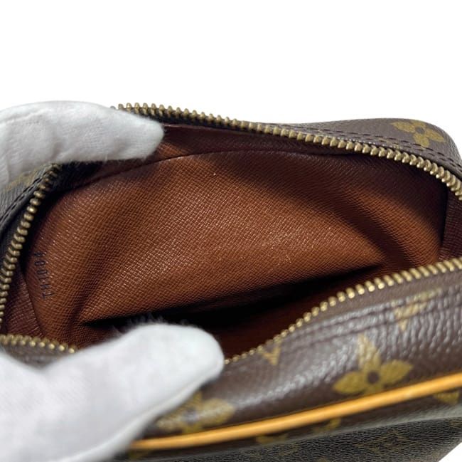 Louis Vuitton Shoulder Bag Amazon Crossbody Monogram Canvas Vachetta Leather — view 4