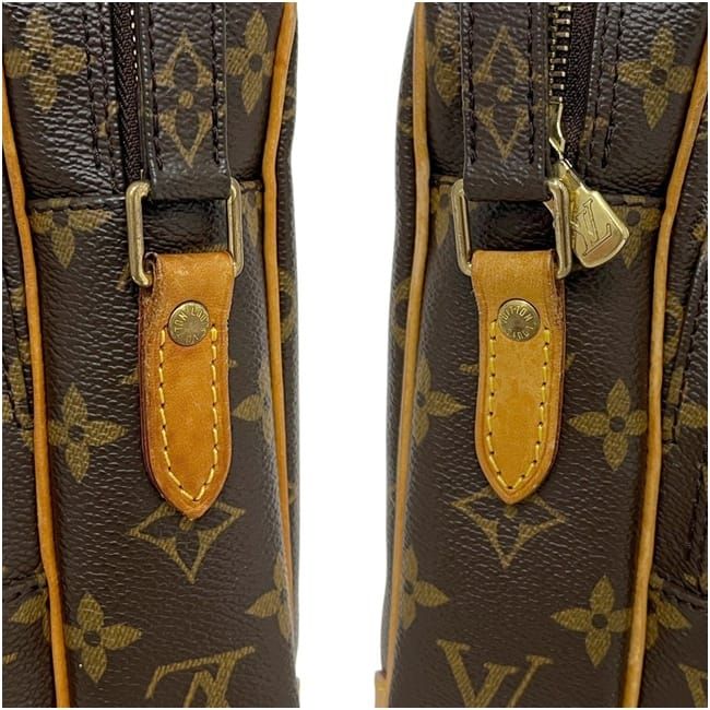 Louis Vuitton Shoulder Bag Amazon Crossbody Monogram Canvas Vachetta Leather — view 6