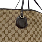 Gucci Tote GG Canvas Beige Purple — view 6