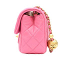Chanel Pink Lamb Gold Pearl Crush Cocobol Mini Quilted 20 — view 2