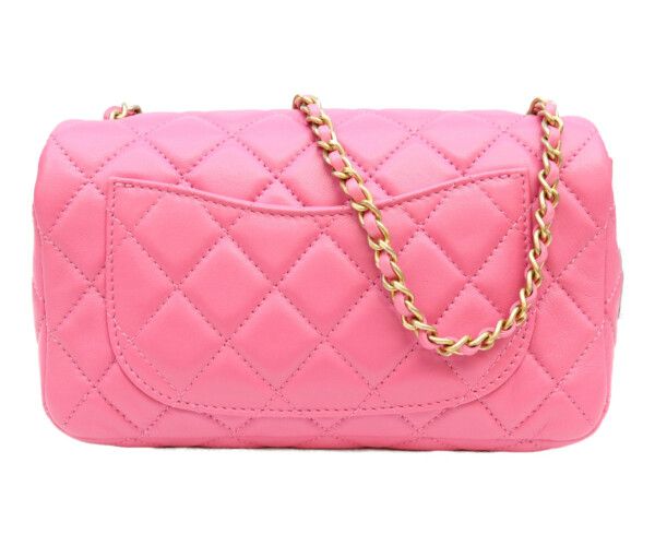 Chanel Pink Lamb Gold Pearl Crush Cocobol Mini Quilted 20 — view 3
