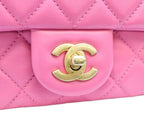 Chanel Pink Lamb Gold Pearl Crush Cocobol Mini Quilted 20 — view 6