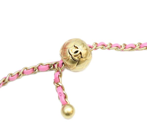 Chanel Pink Lamb Gold Pearl Crush Cocobol Mini Quilted 20 — view 7