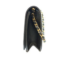 Chanel Black Lamb Full Flap Push Lock Quilted 23 — view 2