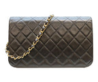 Chanel Black Lamb Full Flap Push Lock Quilted 23 — view 3