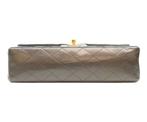 Chanel Black Lamb Gold Quilted 25 Shoulder — view 5