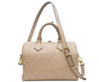 Louis Vuitton Empreinte Tourterelle Speedy Bandouliere 25 Handbag