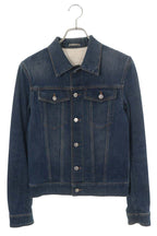 Dior Homme Back Atelier Logo Embossed Denim Jacket 44