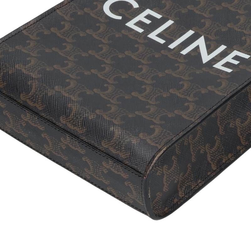 Celine Mini Vertical Cover Logo Leather 2-Way Shoulder — view 4