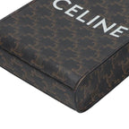 Celine Mini Vertical Cover Logo Leather 2-Way Shoulder — view 4