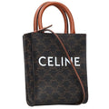 Celine Mini Vertical Cover Logo Leather 2-Way Shoulder