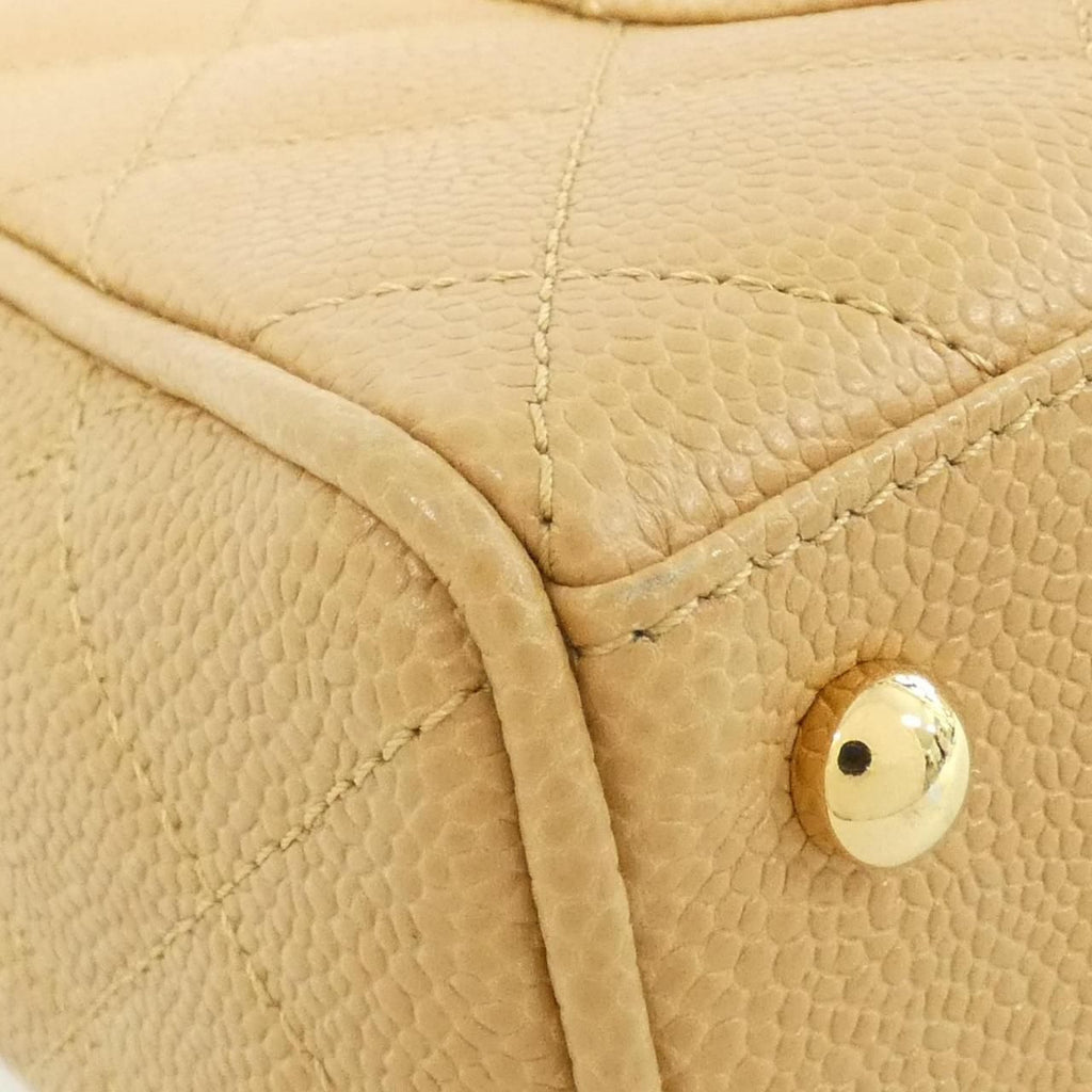 Chanel Boston Bag Travel Bags Beige — view 3