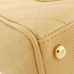 Chanel Boston Bag Travel Bags Beige — view 3