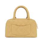 Chanel Boston Bag Travel Bags Beige — view 2