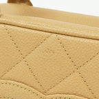 Chanel Boston Bag Travel Bags Beige — view 5