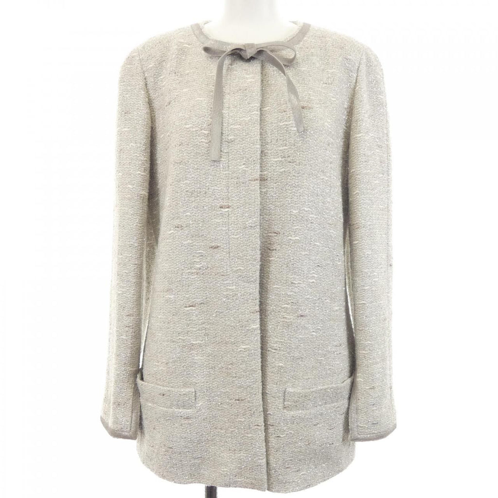 Chanel Vintage Collarless Jacket
