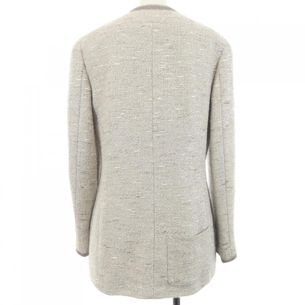 Chanel Vintage Collarless Jacket — view 2