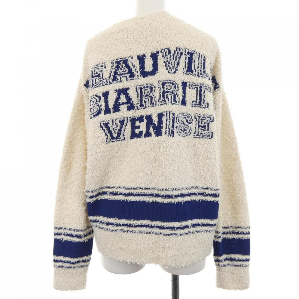 Chanel Knit Sweater Navy — view 2